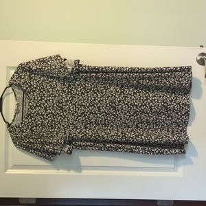 Ecothread Dress with flutter sleeves